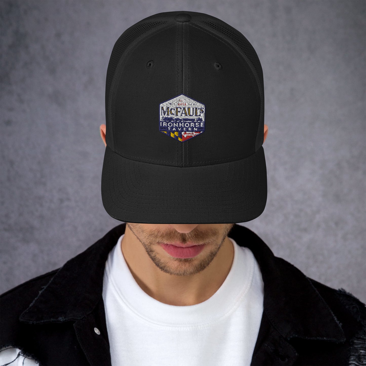 Embroidered Trucker Hat