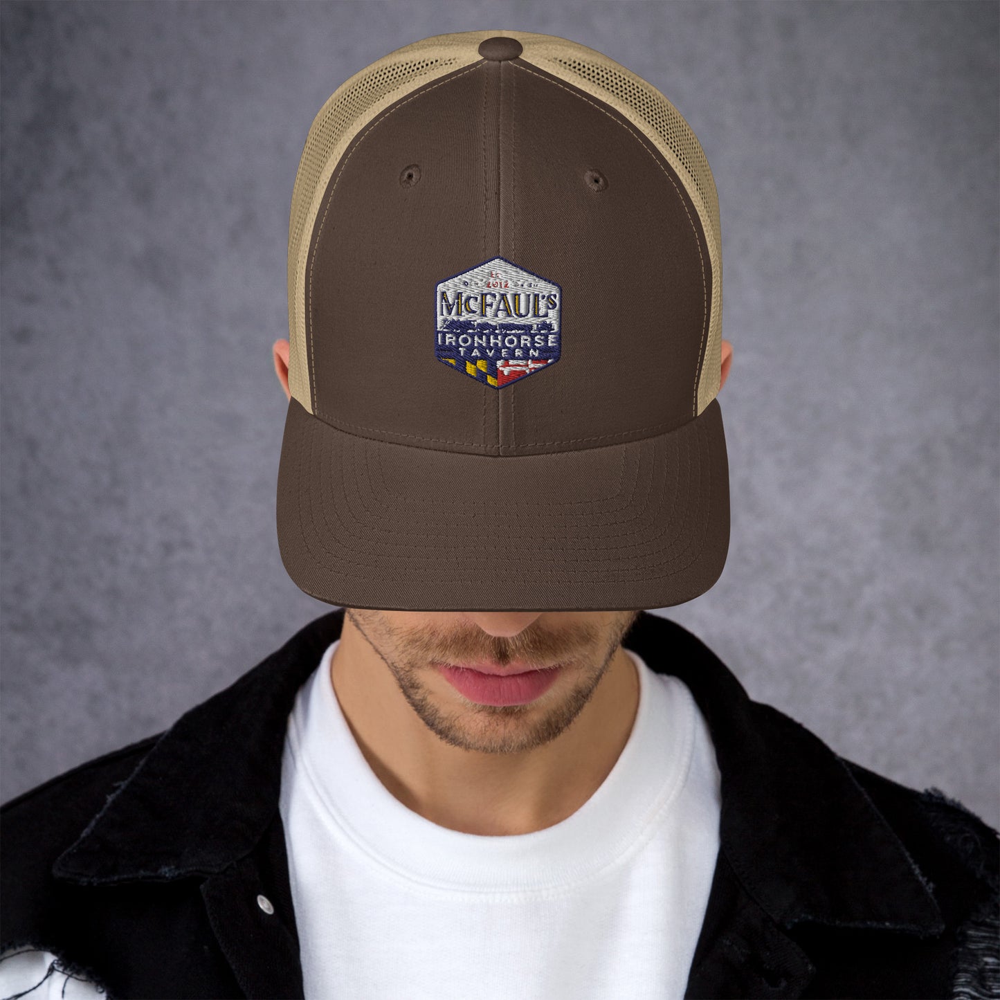 Embroidered Trucker Hat