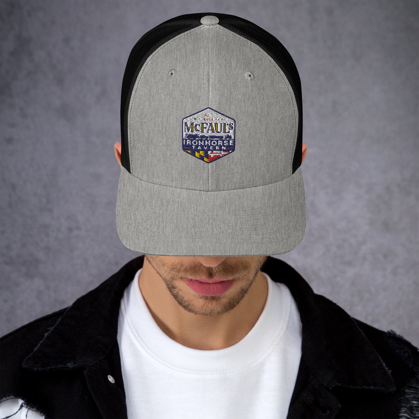 Embroidered Trucker Hat