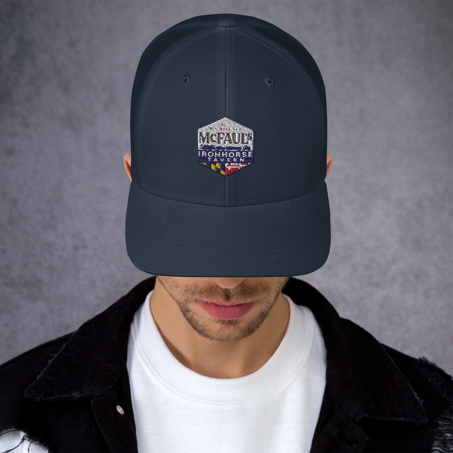 Embroidered Trucker Hat