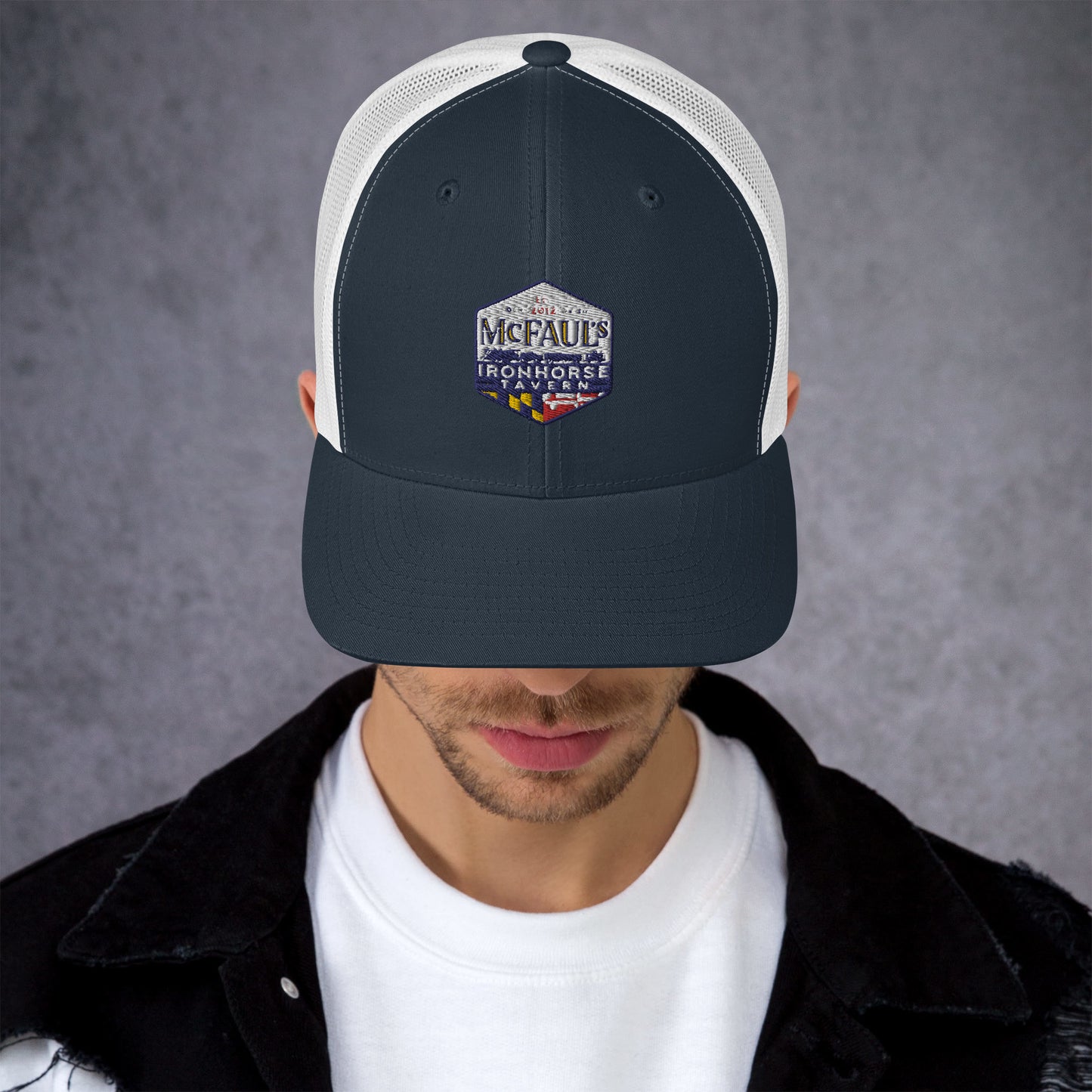 Embroidered Trucker Hat