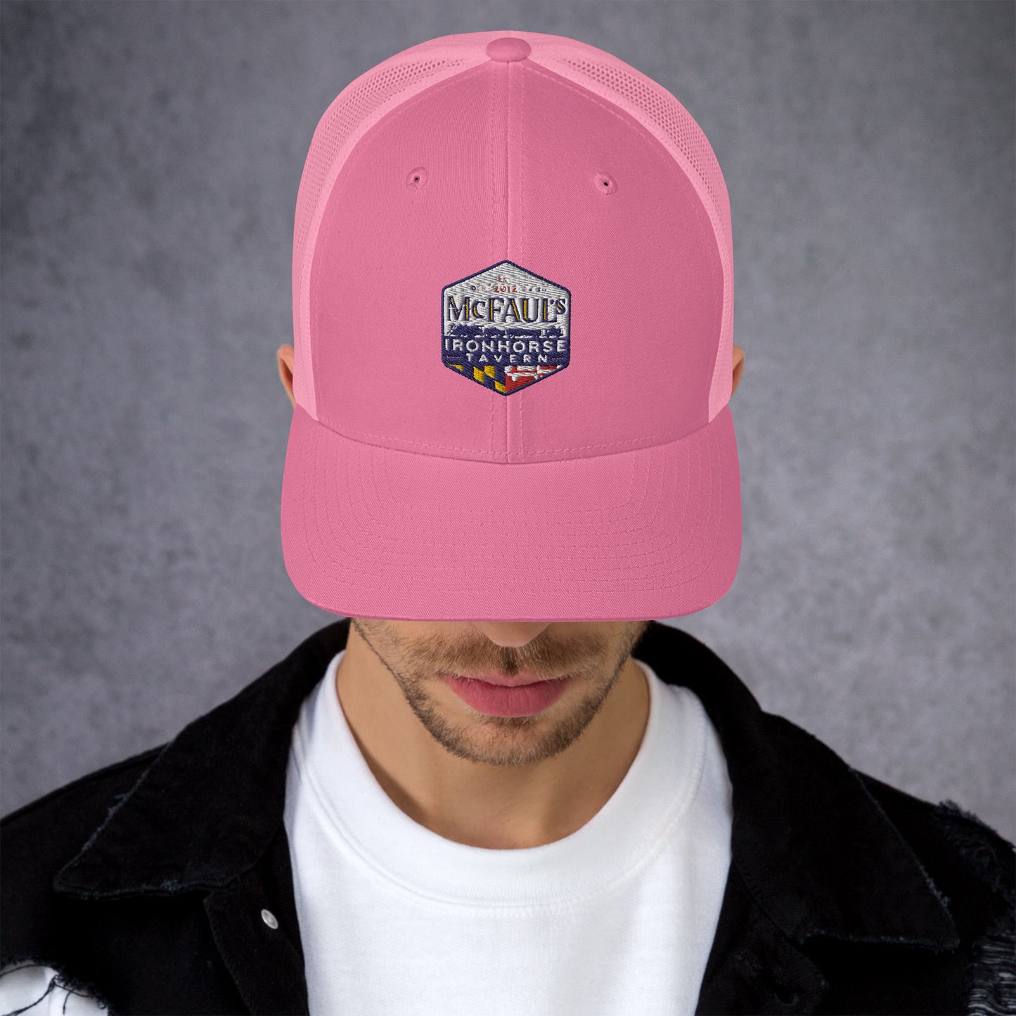 Embroidered Trucker Hat