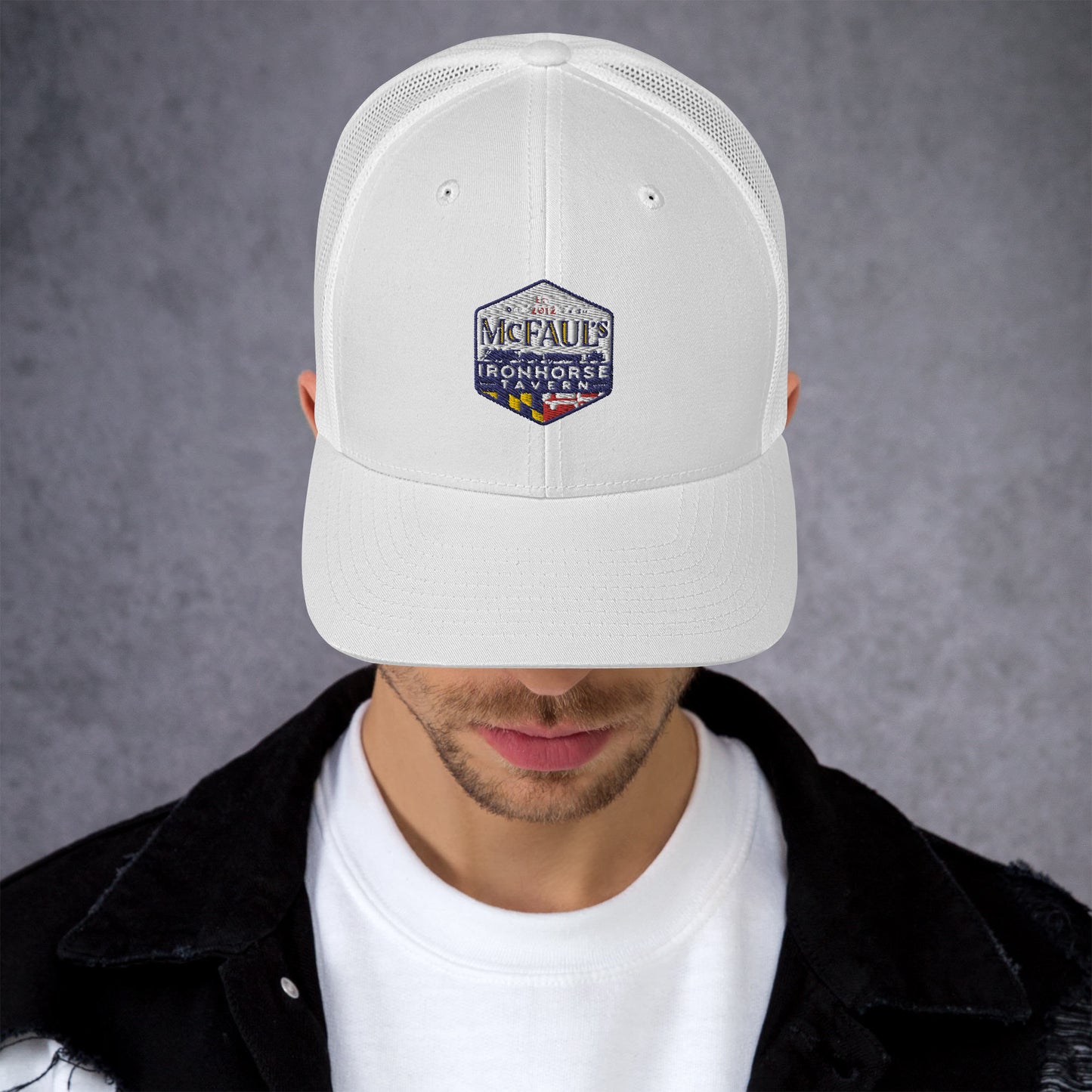 Embroidered Trucker Hat